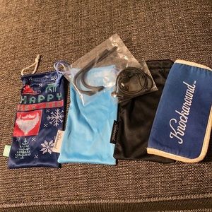 Knockaround Sunglasse cases and pitviper accessories